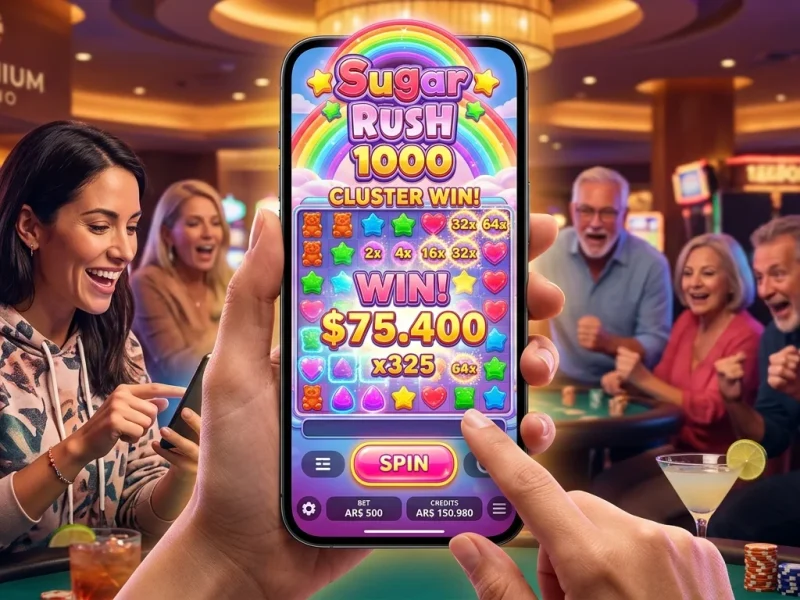 Sugar Rush 1000: the cluster-pays slot making noise